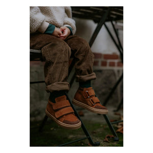 Petit Nord - Scuffed Suede Sneakers | Brown