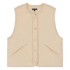 Soeur - Desmond Sleeveless Jacket | Beige