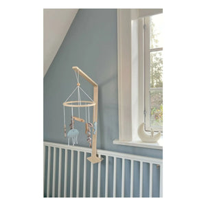 Cam Cam - Sea Garden Wooden Mobile | Blue