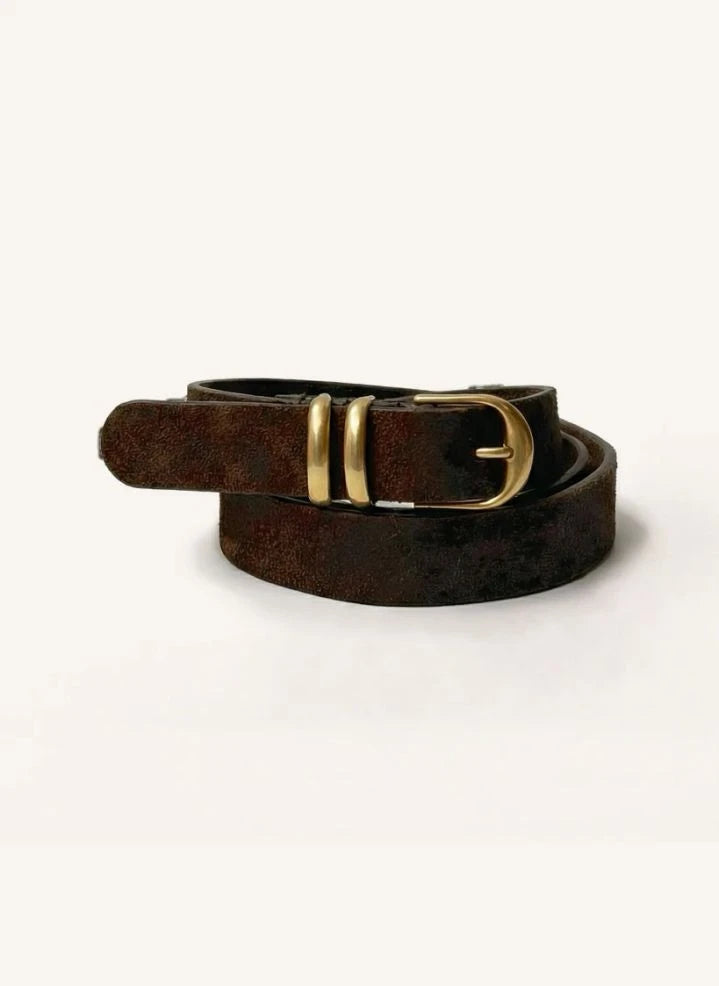 Vanessa Bruno - Leather Belt | Chocolate