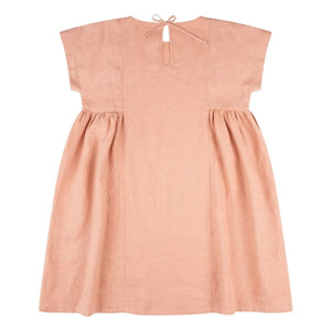 Matona - Linen Dress | Dust Pink