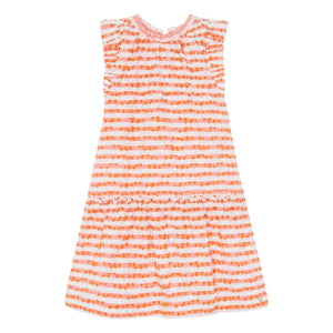 Tartine et Chocolat - Striped Sleeveless Dress | White