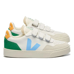Veja - Scratch Sneakers Small V-90 Leather O.T. | Green