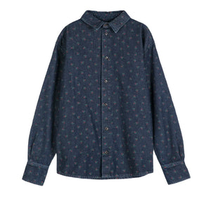 Bobo Choses - Swamp Whirl organic cotton shirt | Navy