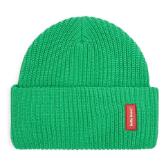 Hello Hossy - Flow Organic Cotton Beanie | Fluorescent Green