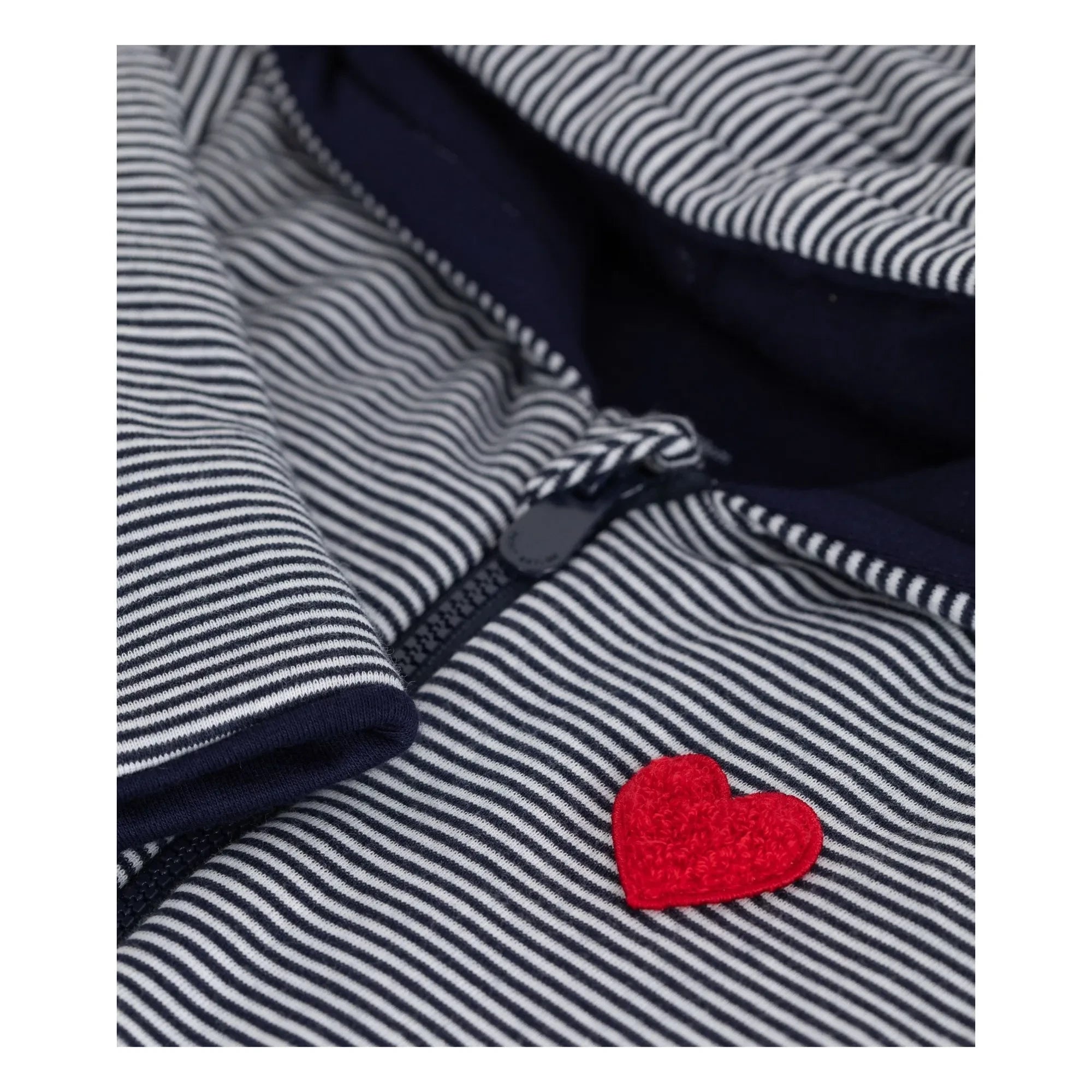 Petit Bateau - Striped Organic Cotton Pilot | Midnight Blue