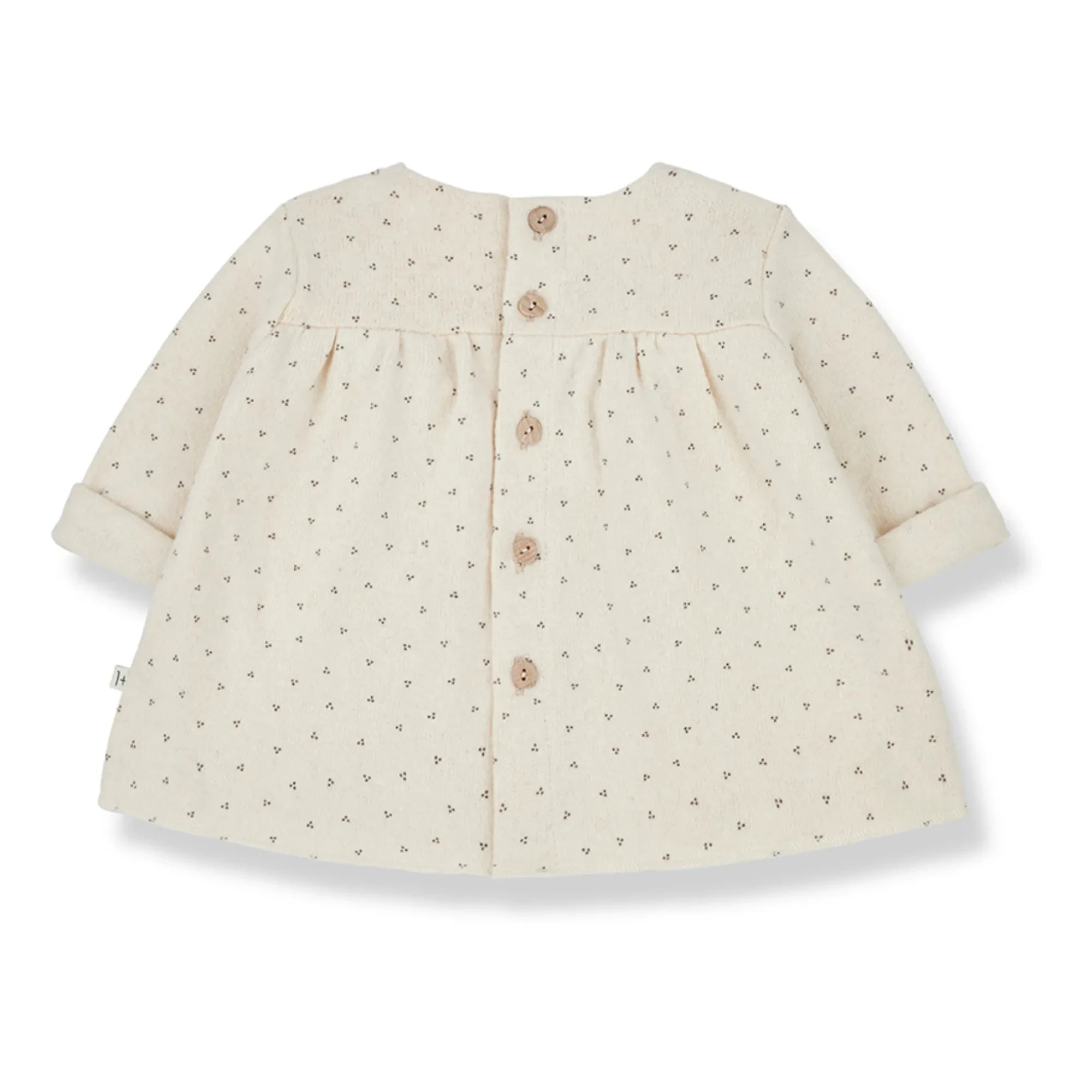1+ in the family - Elke Recycled Material Dress | Ecru