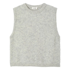 American Vintage - Vitow Wool Sleeveless Sweater | Light Gray