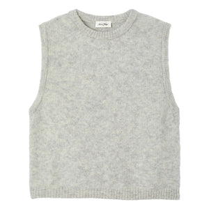 American Vintage - Vitow Wool Sleeveless Sweater | Light Gray