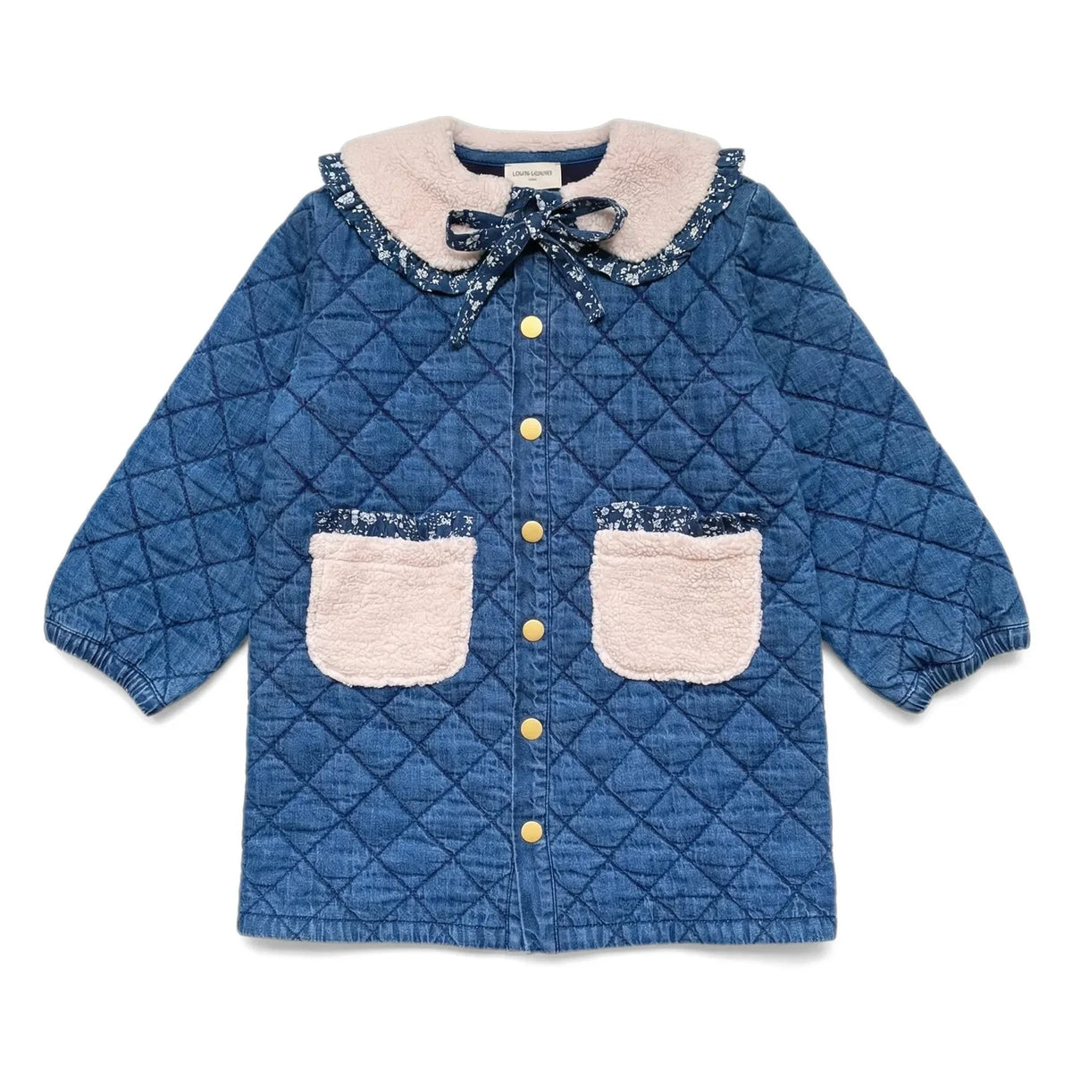 Louis Louise - Cardo Denim Coat | Light Blue