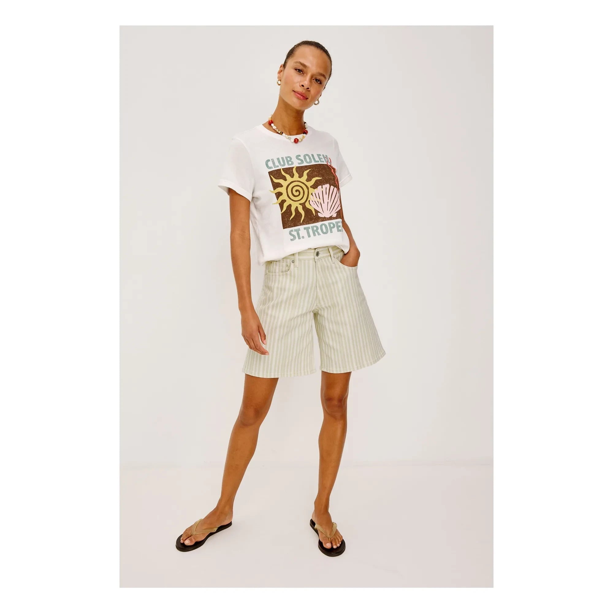 Rails - Agoura Striped Shorts | Cream