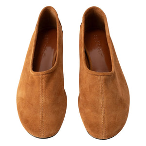 BY FAR - Prudence Süet Babet | Camel
