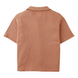 Gingersnaps - Tommy Toucan Waffle Shirt | Brown