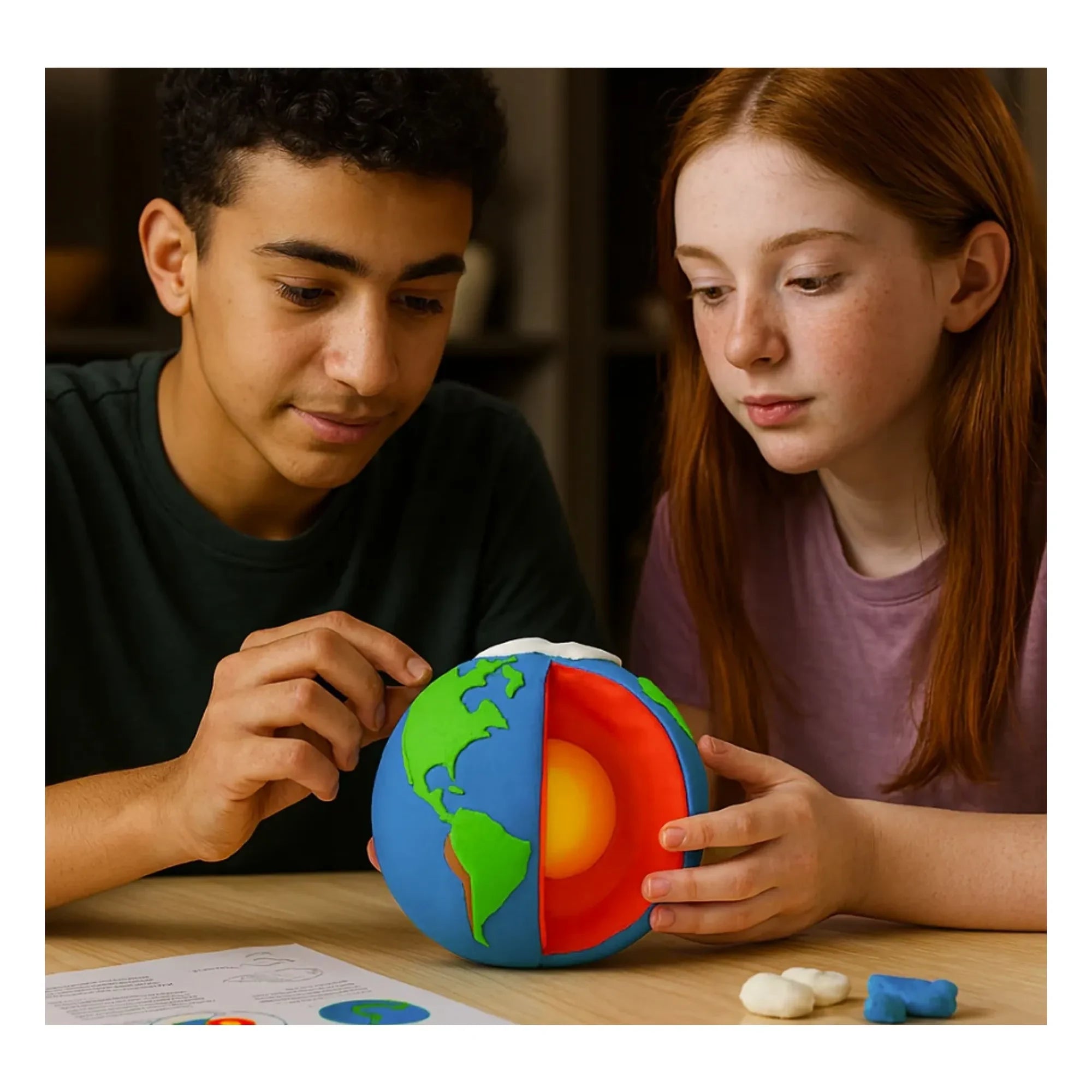 Patacréer - Mon Monde à Façonner self-hardening modeling clay set