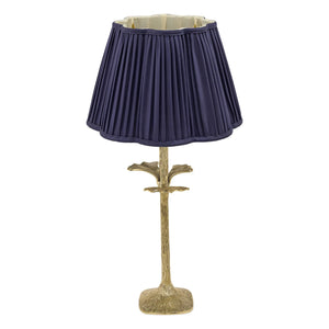 Doing Goods - Diya Silk Lampshade | Midnight Blue