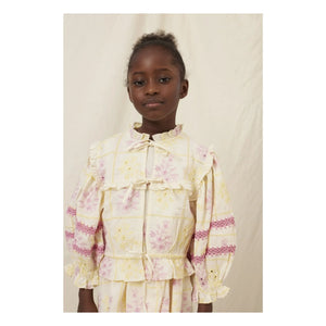 Bebe Organic - Alba Embroidered Blouse | Yellow