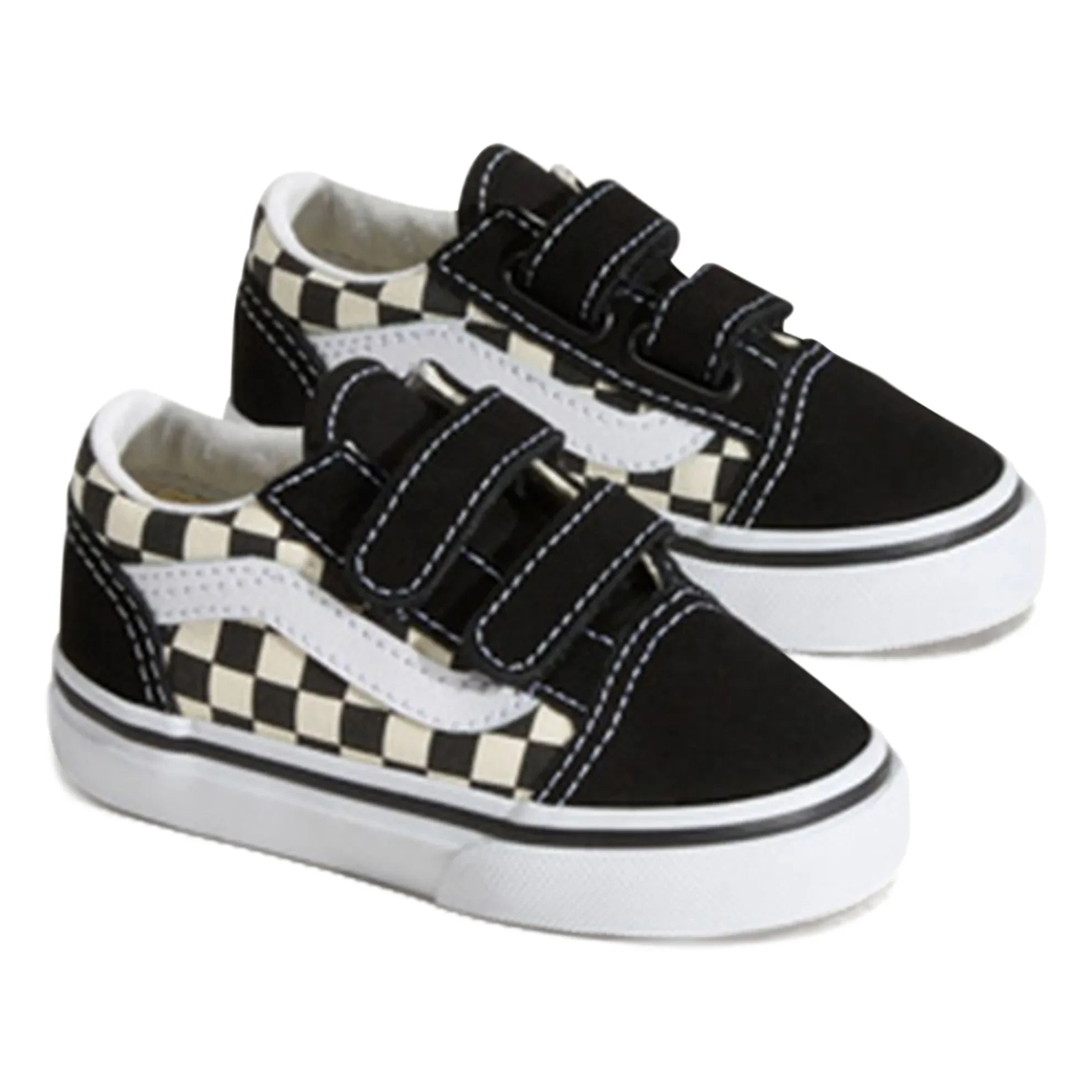 Vans - Old Skool V Scratch Sneakers | White