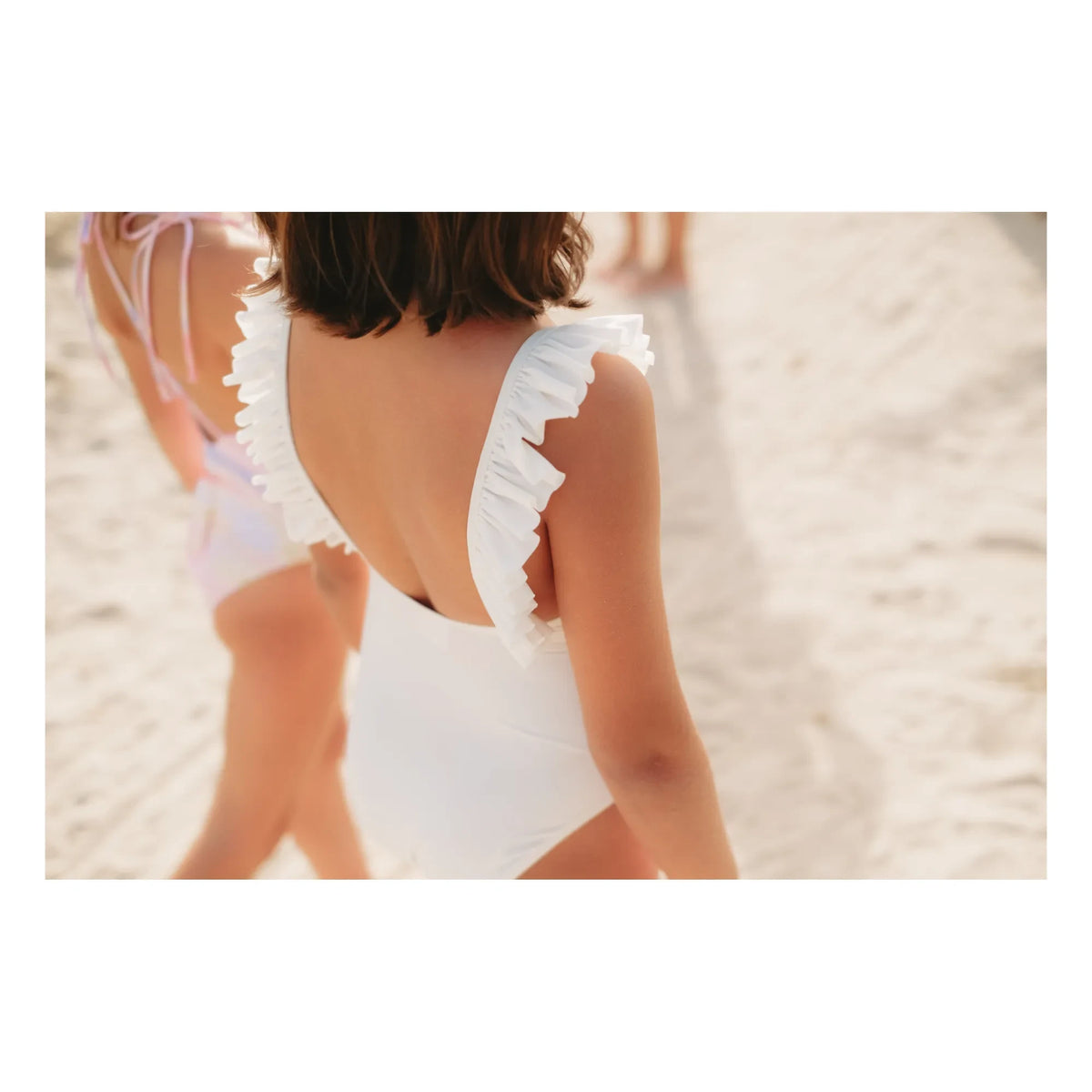 Lison Paris - Bora Bora Recycled Fiber Swimsuit | White