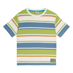 Scotch & Soda - Striped T-Shirt | Anise Green