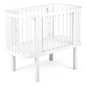 Sebra - Wooden Co-sleeper Crib | White