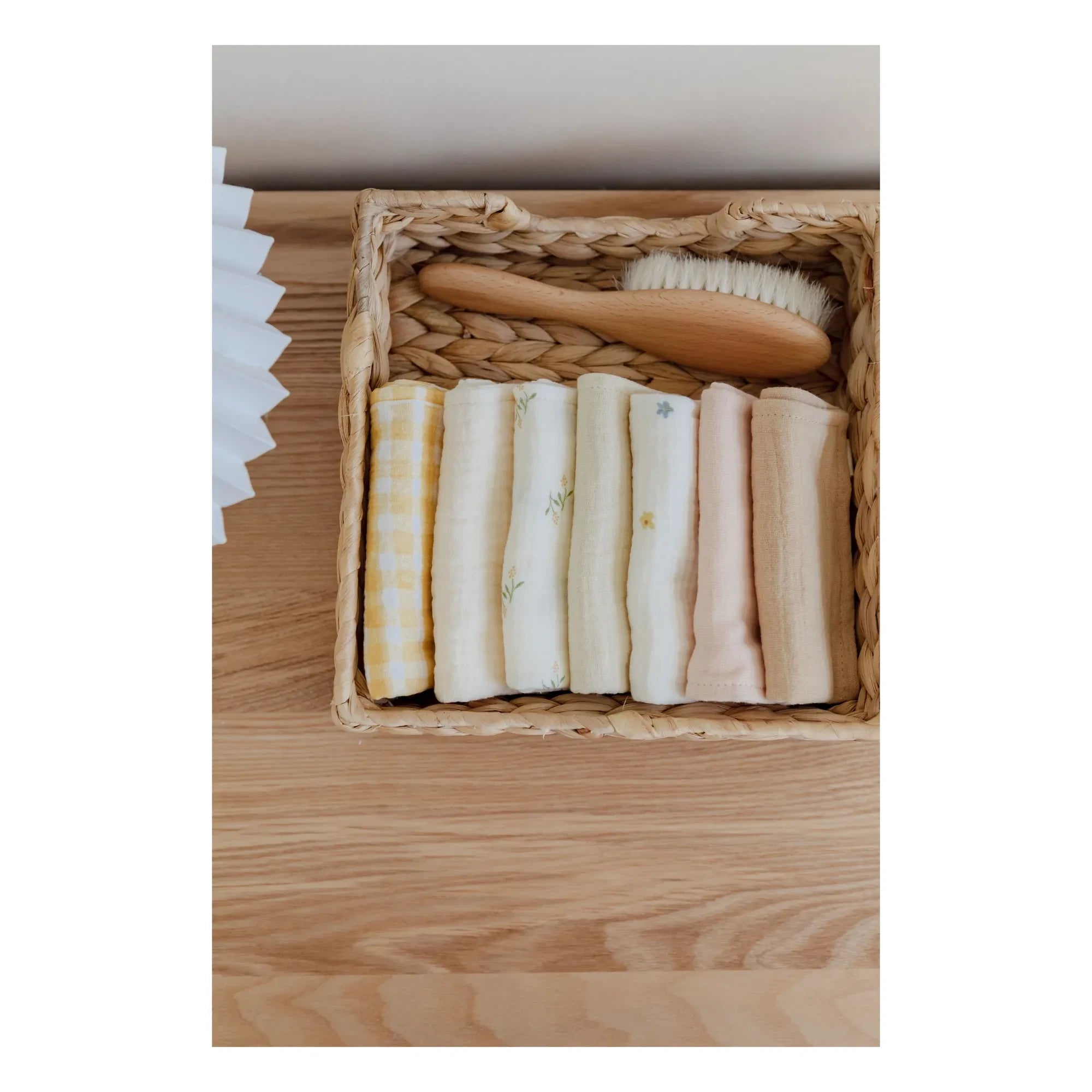 Soft Spot - Organic Cotton Picnic Towels - 7-piece Set | Yellow