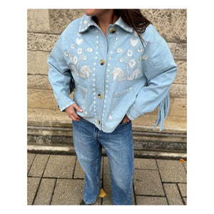 SISSEL EDELBO - Christer Denim Jacket | Blue