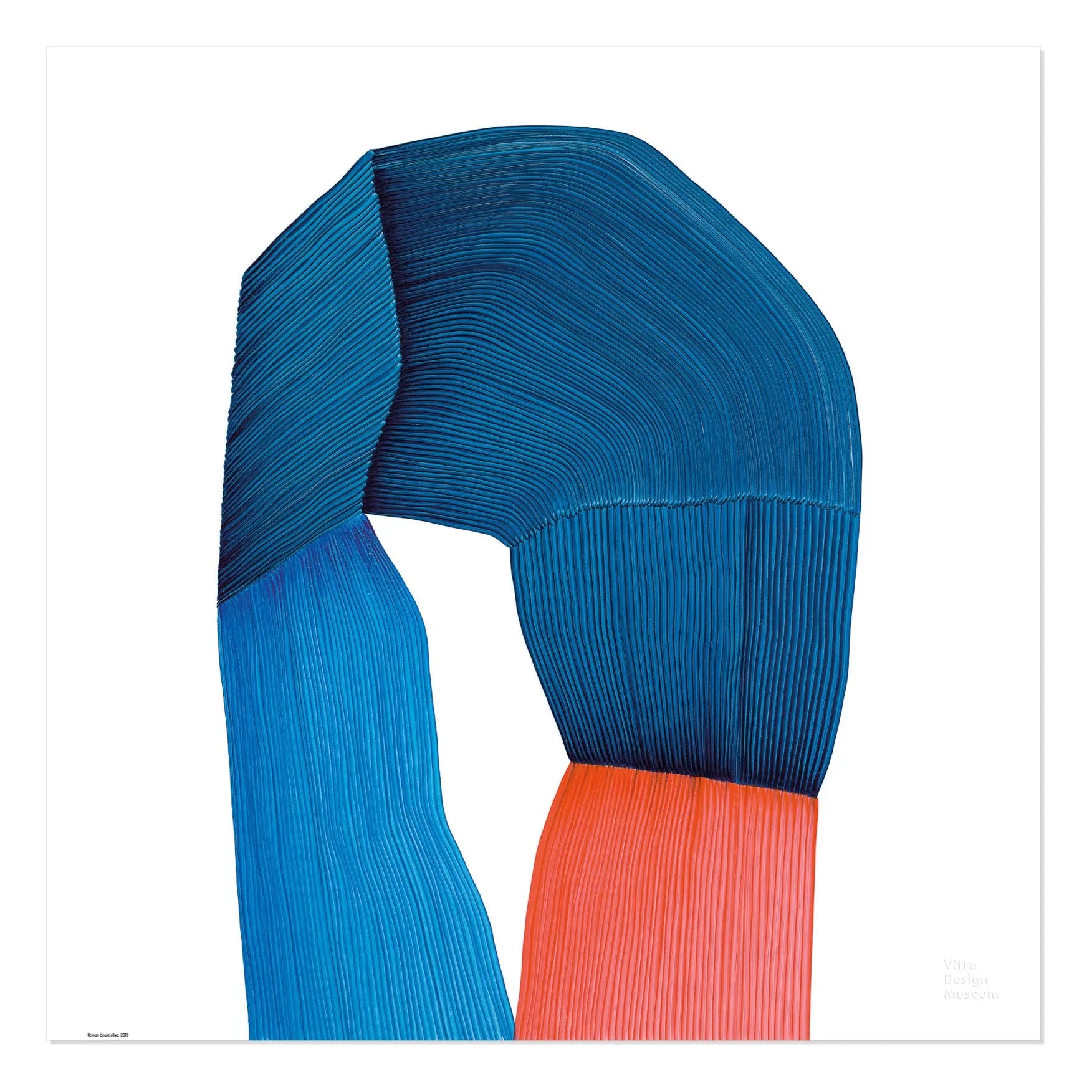 Vitra - Poster - Ronan Bouroullec | Blue