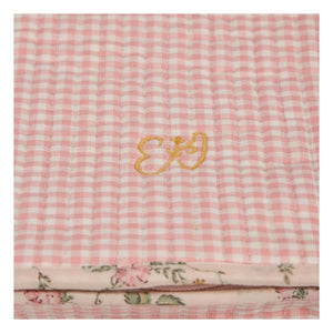 Emile et Ida - Large Vichy Storage Box | Pink