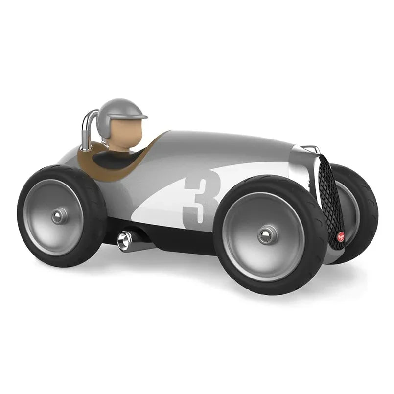 Baghera - Racing Car | Silver Grey