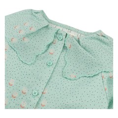 Gingersnaps - Elba blouse | Sea Green