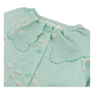 Gingersnaps - Elba blouse | Sea Green