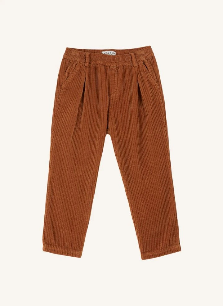 Emile et Ida - Velvet Trousers | Caramel
