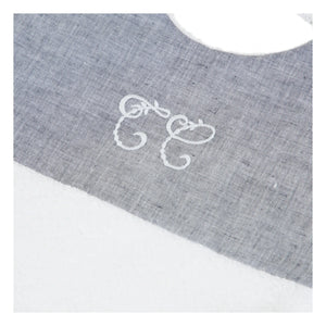 Tartine et Chocolat - Leaf Bib | Navy Blue
