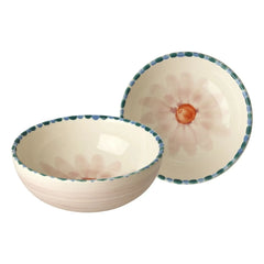 Rice - Ceramic Flower Bowl | Powder Pink