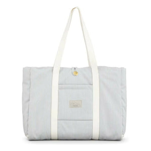Cam Cam - Striped Multi-purpose Diaper Bag | Light Blue