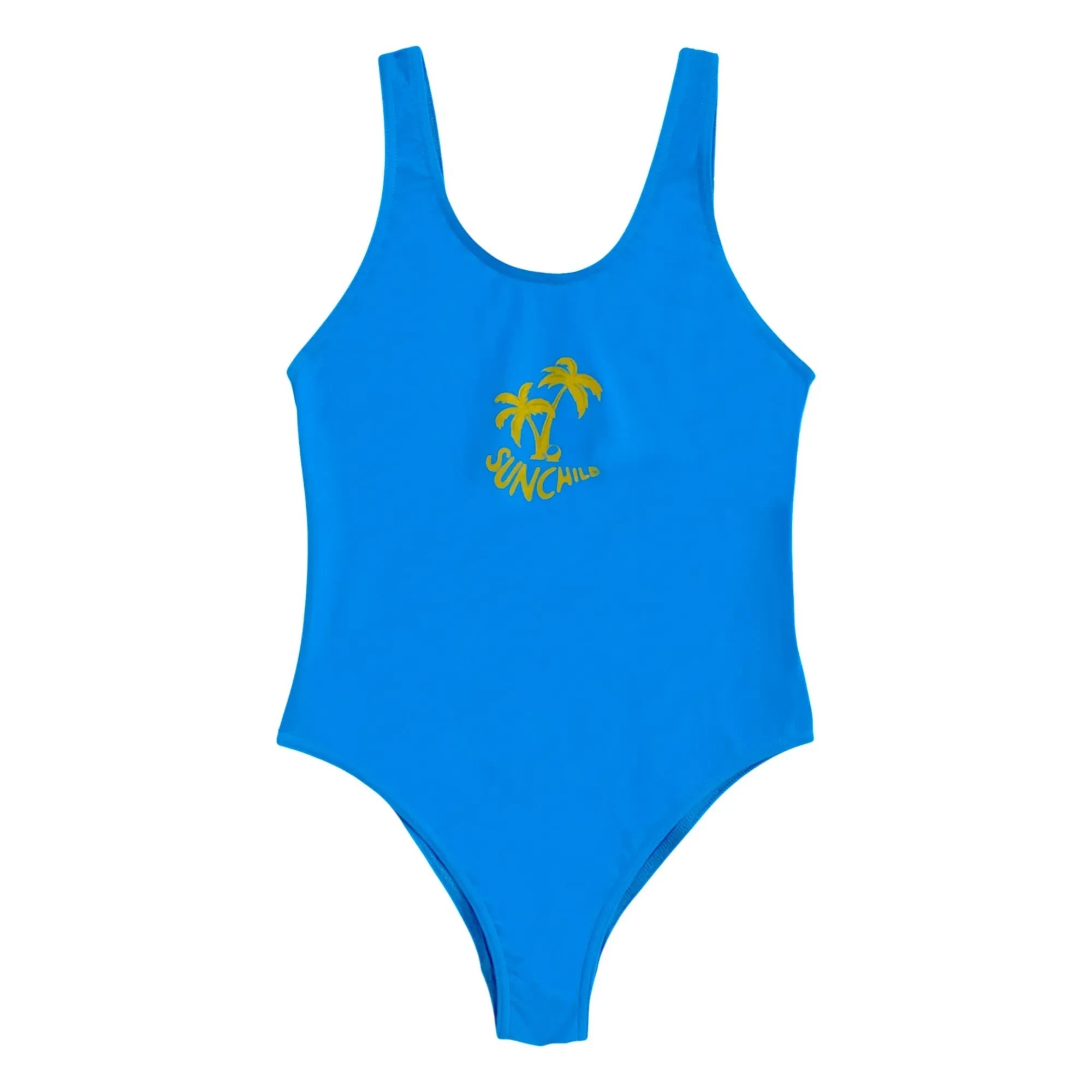 Sunchild - Lou Smallpalm Swimsuit | Azure Blue