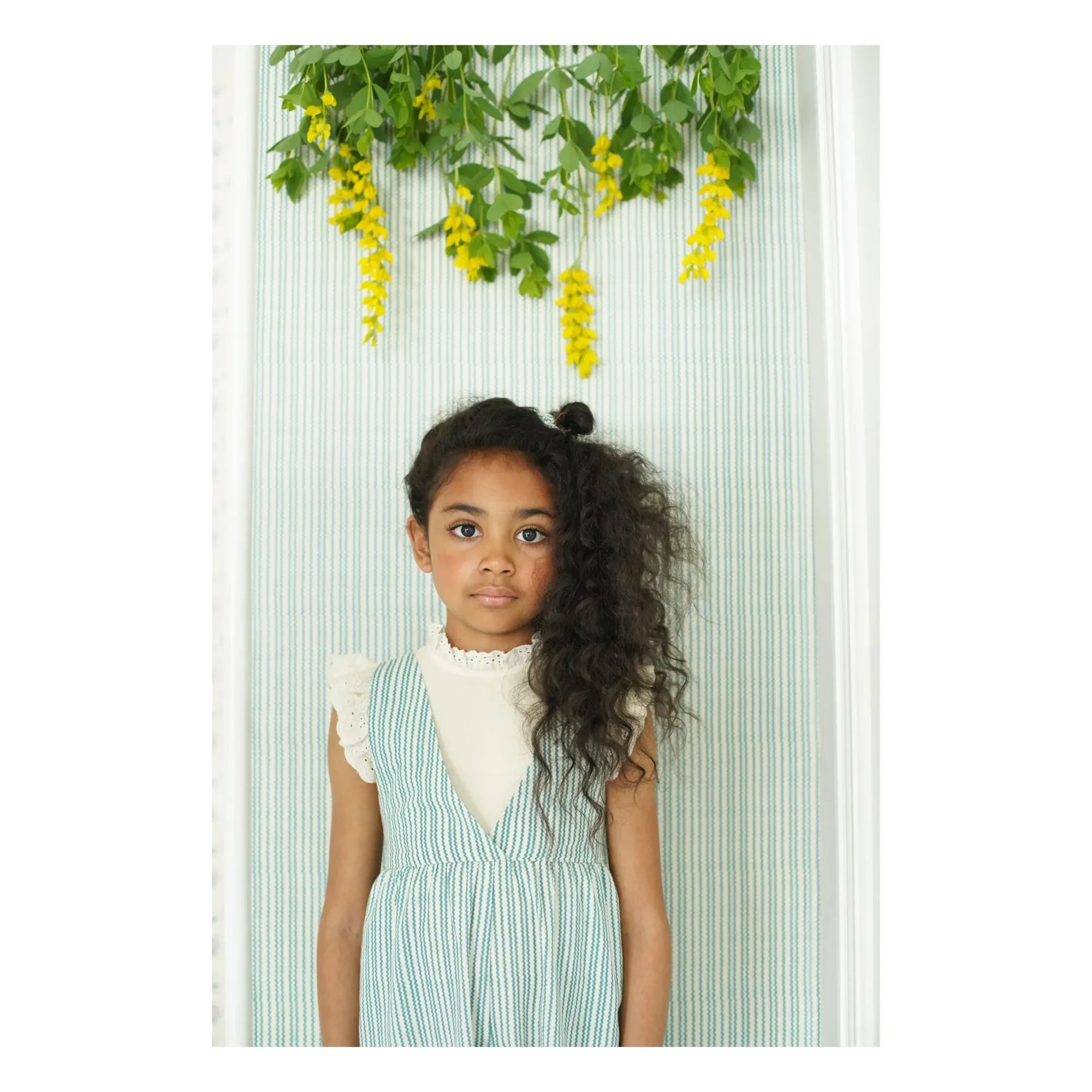 Soor Ploom - Pointelle Eyelet Organic Cotton T-Shirt | Beige Pink
