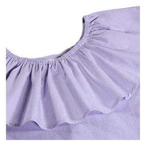 Molo - Reca organic cotton ruffle top | Lilac