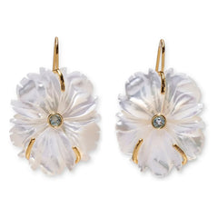 Lizzie Fortunato - New Bloom Earrings | Ecru
