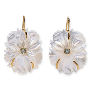 Lizzie Fortunato - New Bloom Earrings | Ecru