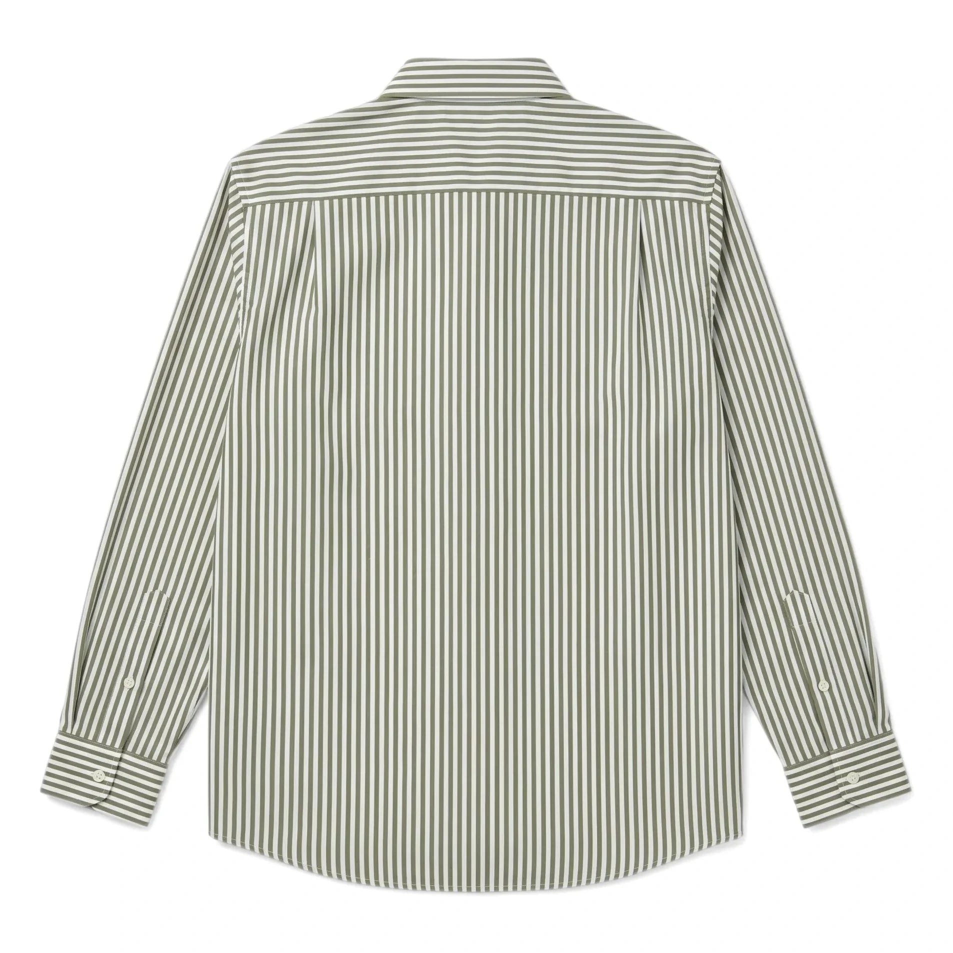Smallable Man - Zola Striped Shirt | Forest Green