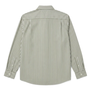 Smallable Man - Zola Striped Shirt | Forest Green