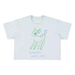 Morley - Warsaw Bambi T-Shirt | Light Blue