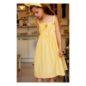 Louis Louise - Dress Aimée Striped | Yellow