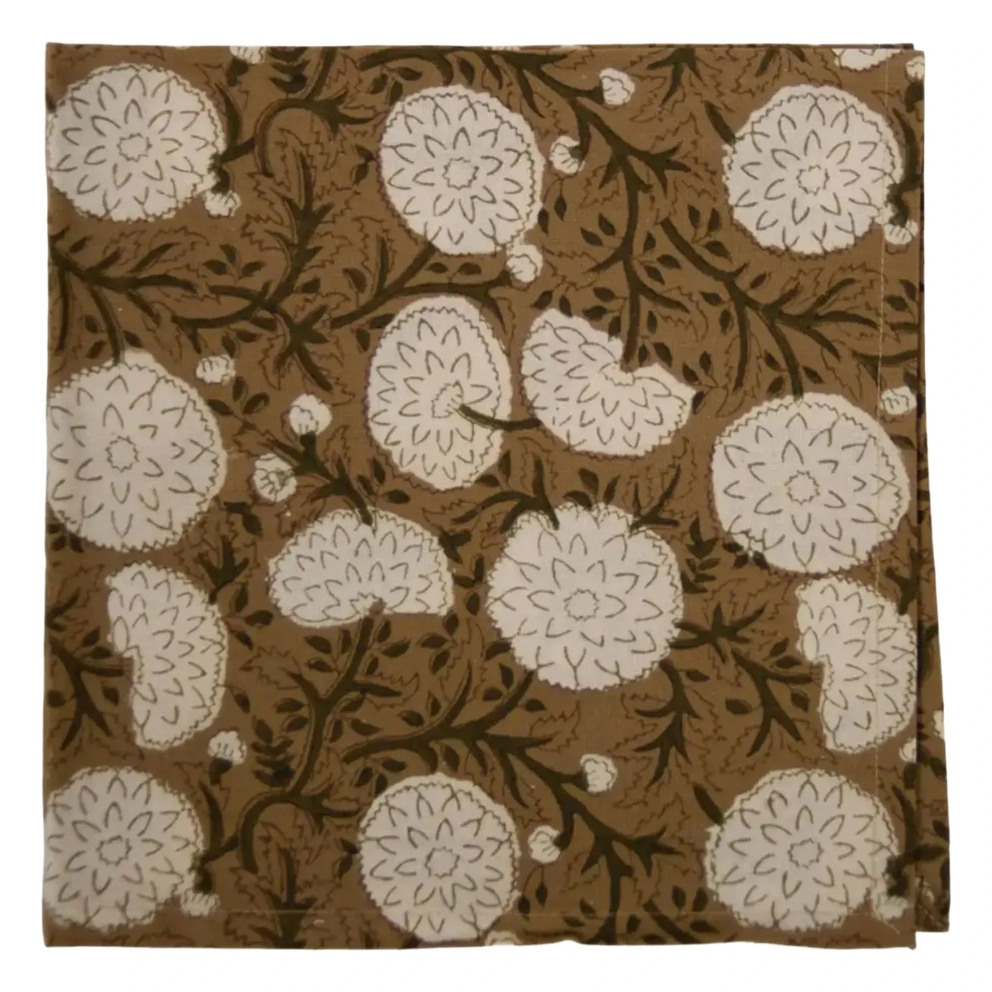 Olsson & Jensen - Mirabelle Floral Printed Napkin | Beige