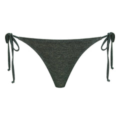 Momoni - Malene Metallic Shorts | Green