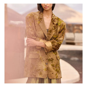 Mes Demoiselles - Sonta Linen Jacket | Khaki
