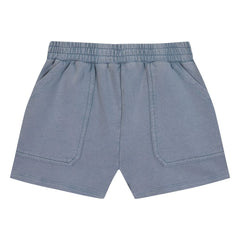 Bonton - Lolo Garm Star Pocket-Detail Shorts | Gray Blue