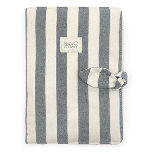 Babyshower - Navy Jean health record book cover | Blue