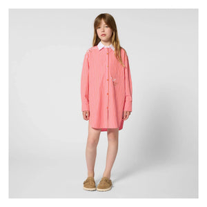 Zadig & Voltaire - Çizgili Gömlek Elbise | Pembe